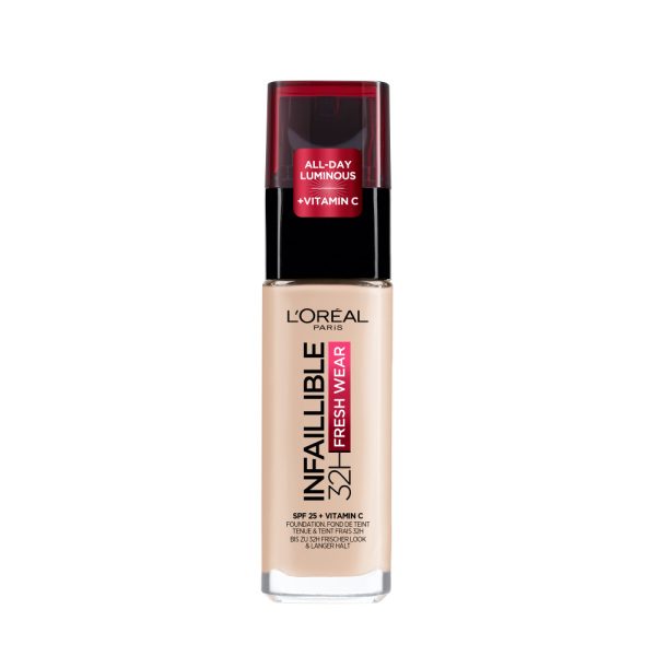 کرم پودر لورال اینفائیبل 32 ساعته L’OREAL INFALLIBLE 32H Fresh Wear Foundation