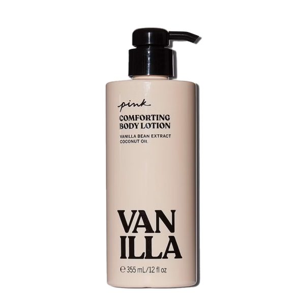 لوسیون بدن وانیلی ویکتوریا سکرت (Victoria's Secret PINK Vanilla Comforting Body Lotion)