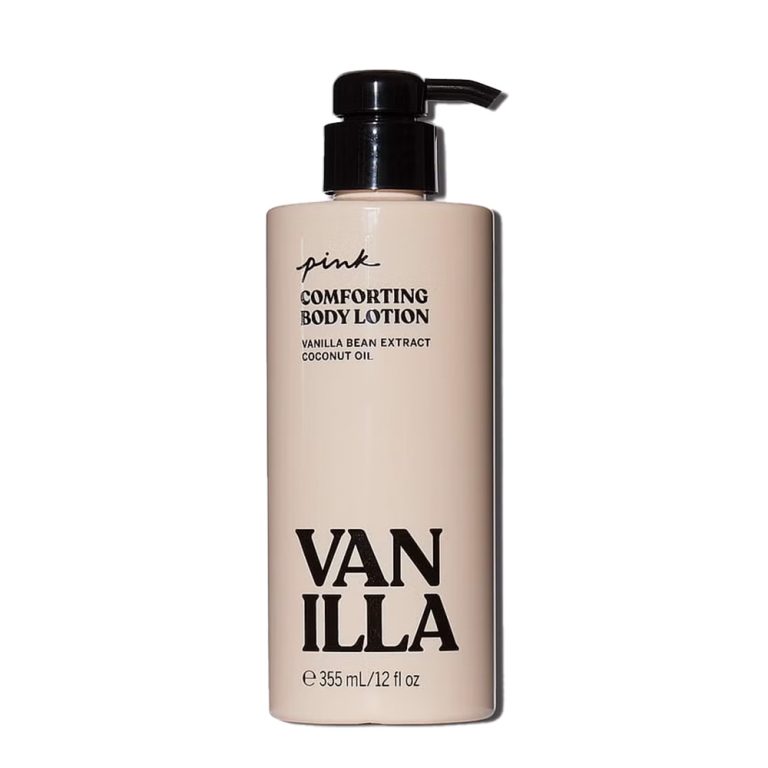 لوسیون بدن وانیلی ویکتوریا سکرت (Victoria's Secret PINK Vanilla Comforting Body Lotion)
