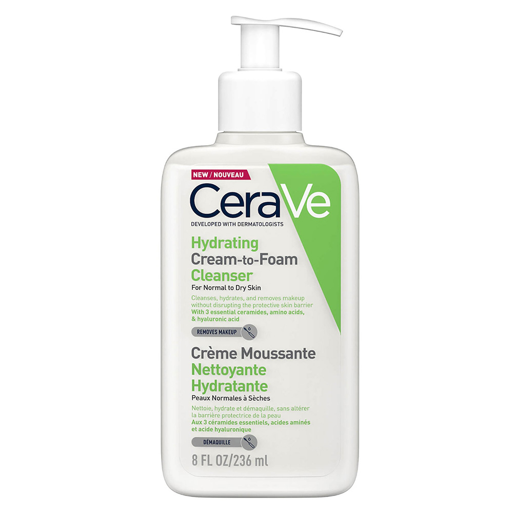 فوم کرم شستشوی سراوی مدل Hydrating Cream to Foam