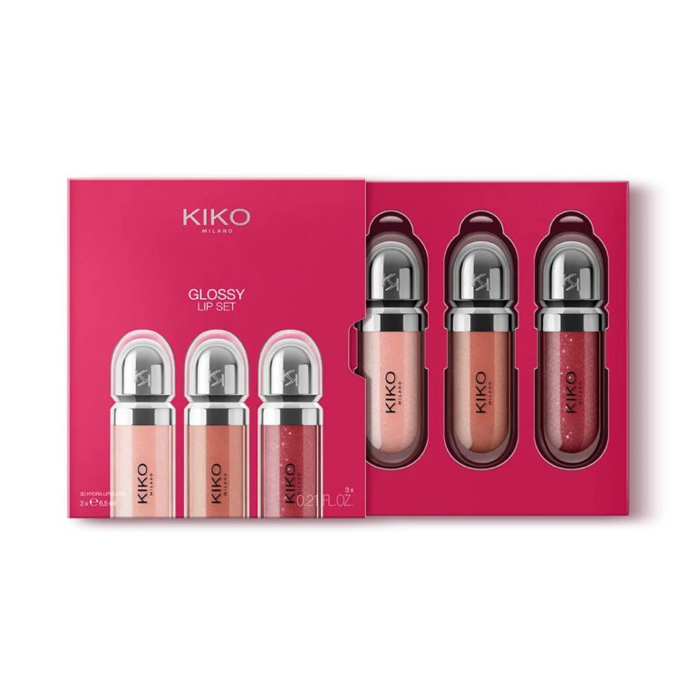 ست کیکومیلانو، شامل 3 لیپ گلاس مدل Glossy Lip Set 03